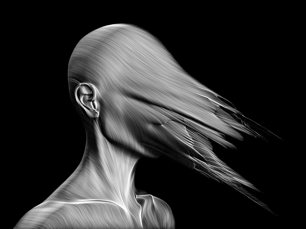 "Sin título (monstruos)", 2011, imagen digital sobre papel, 105 x 140 cm, 1/25 Marina Núñez